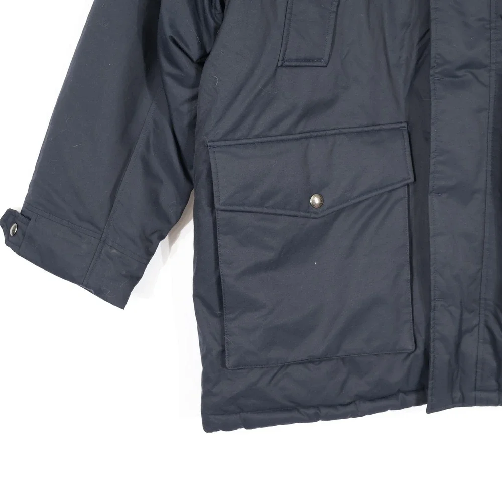 Polo Ralph Lauren Parka Men XL Blue Down Hooded Utility Jacket $598 NWT